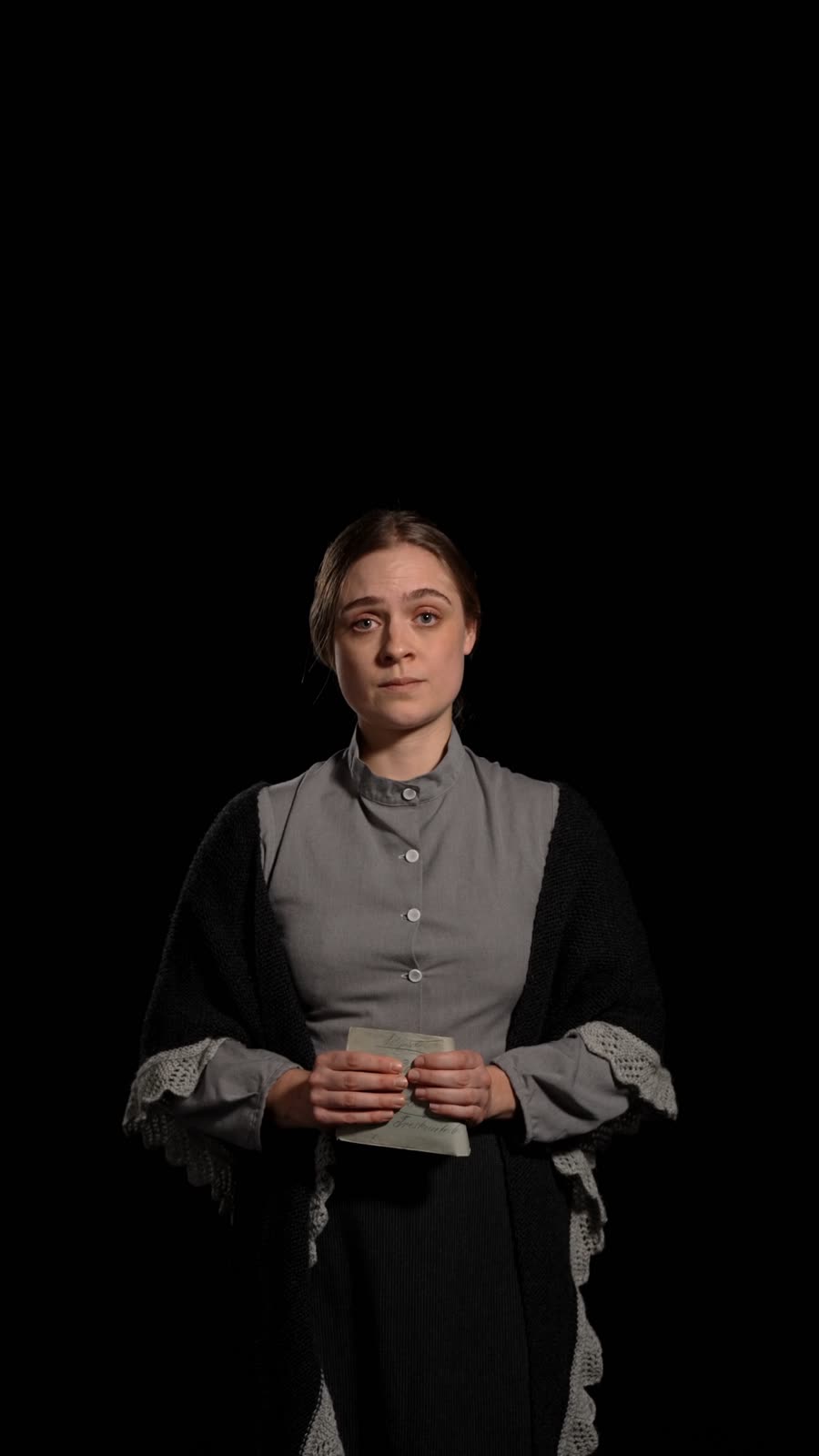 One of the fourteen actors on screen