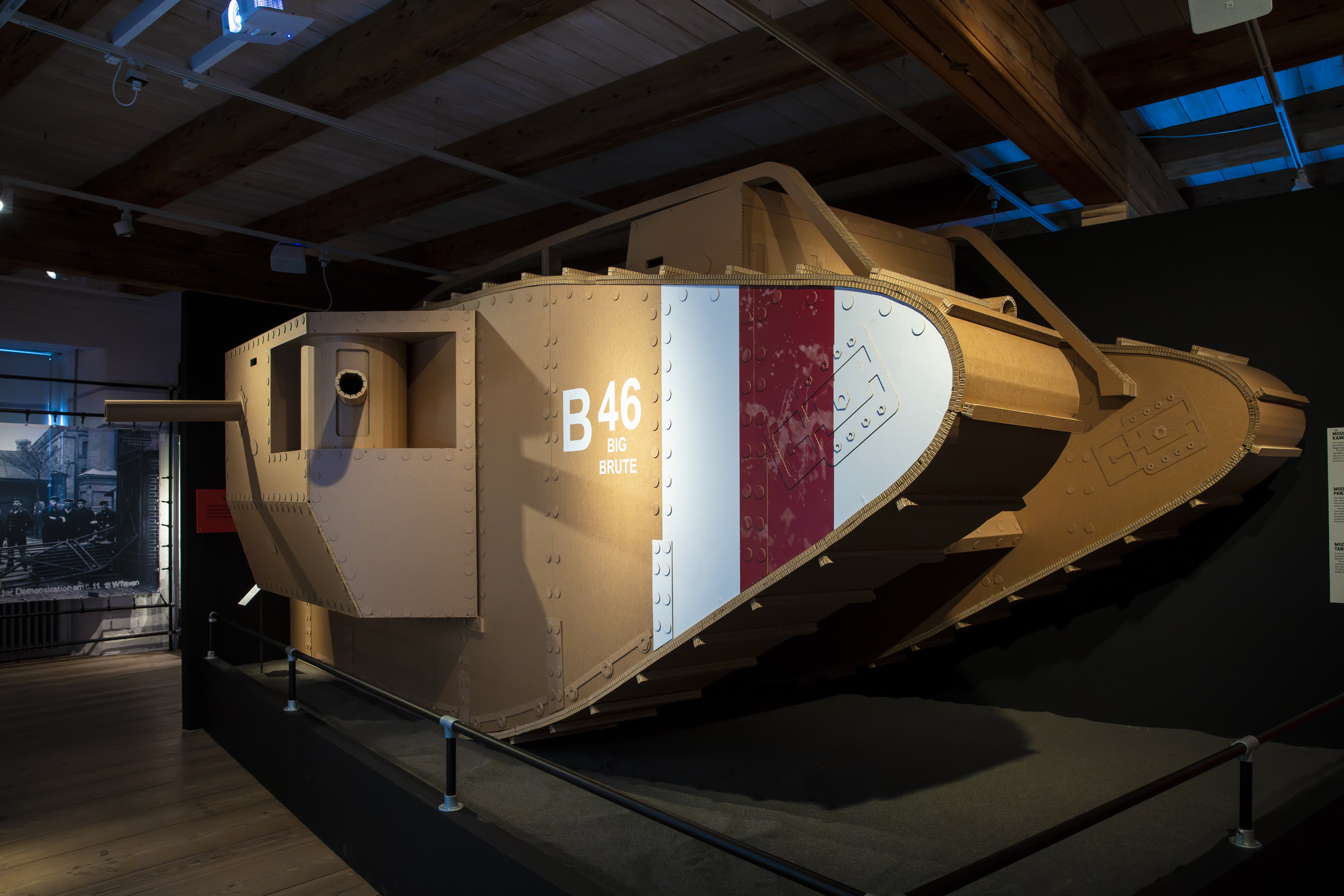 The full-size tank