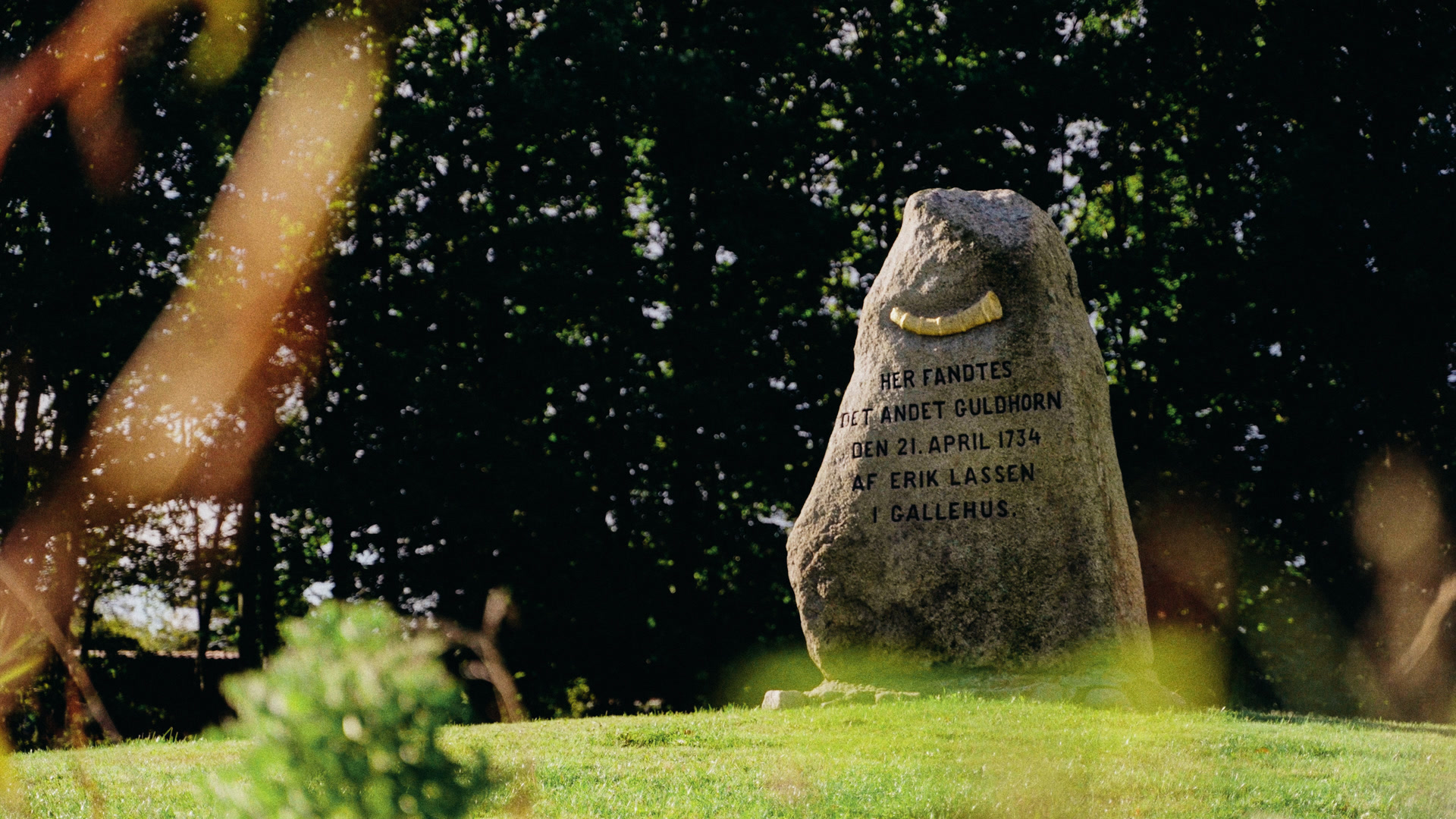 The memorial stone at Gallehus