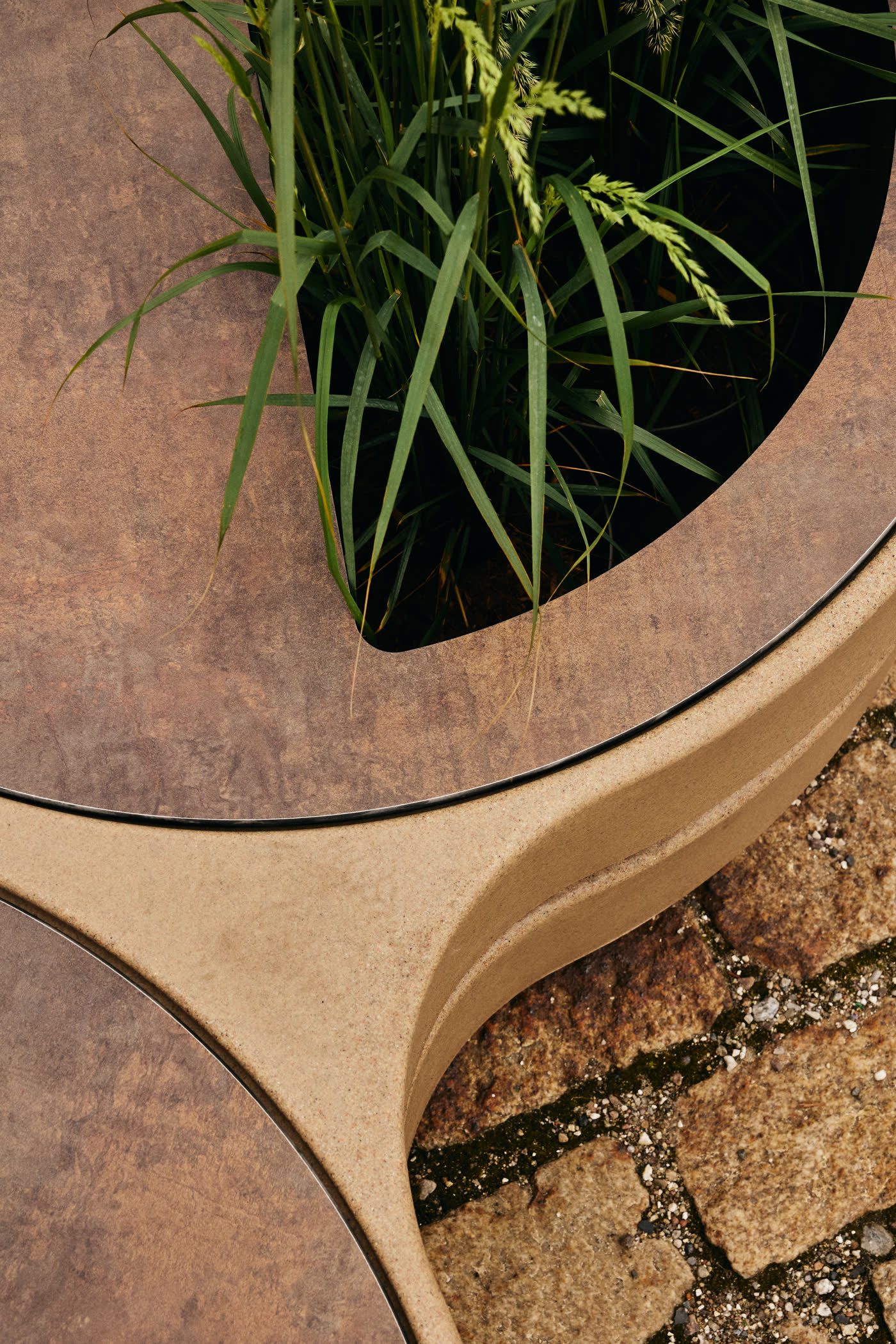 Detail of a Circus planter